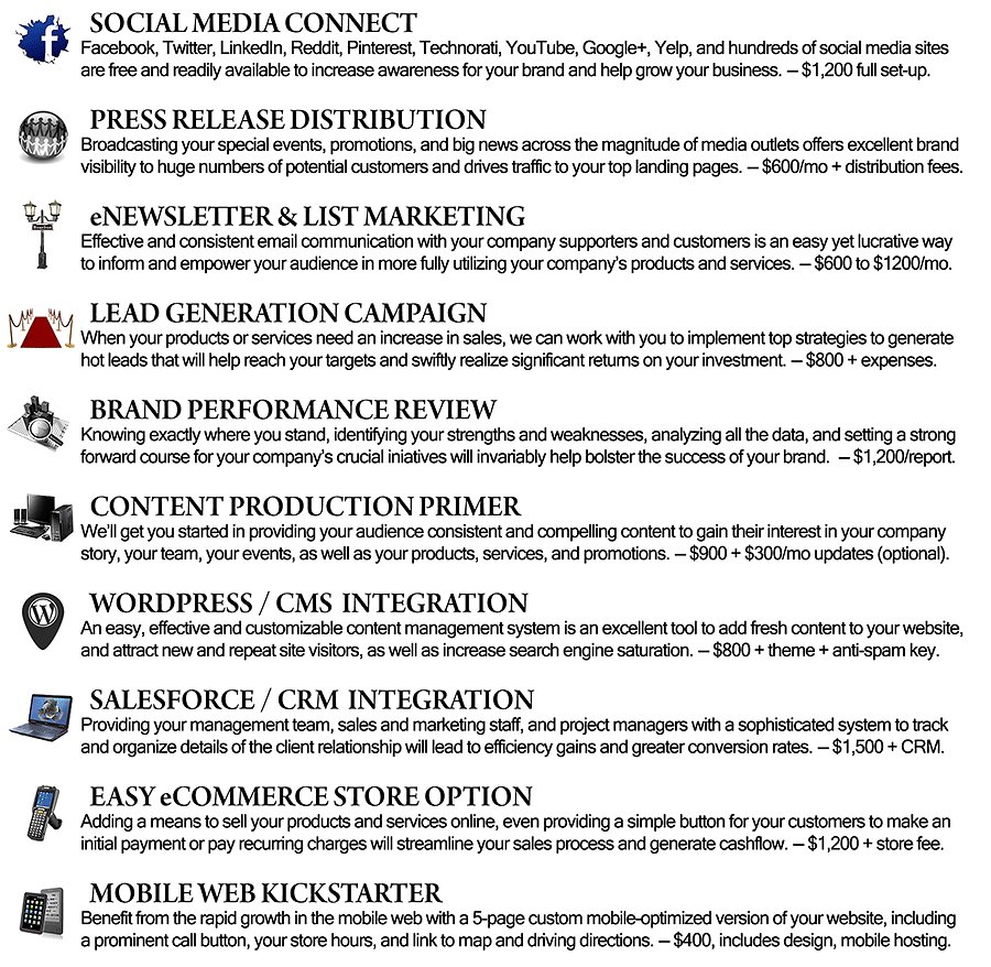 2014 Premium Add-On Services